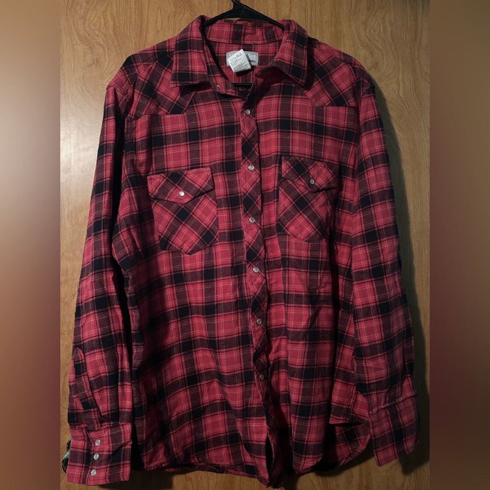 Wrangler Wrancher Snap Button Flannel